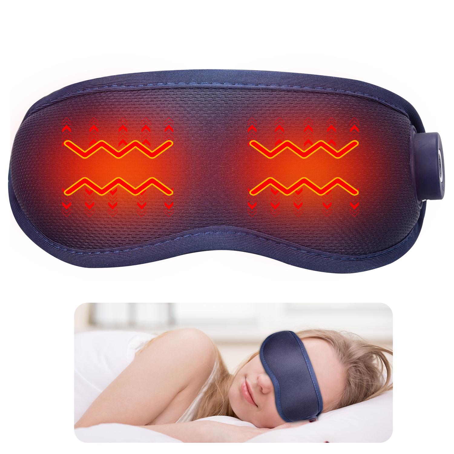 Meeegou Electric Smart Eye care Massager Eye Mask with dark circles, heating, vibrating
